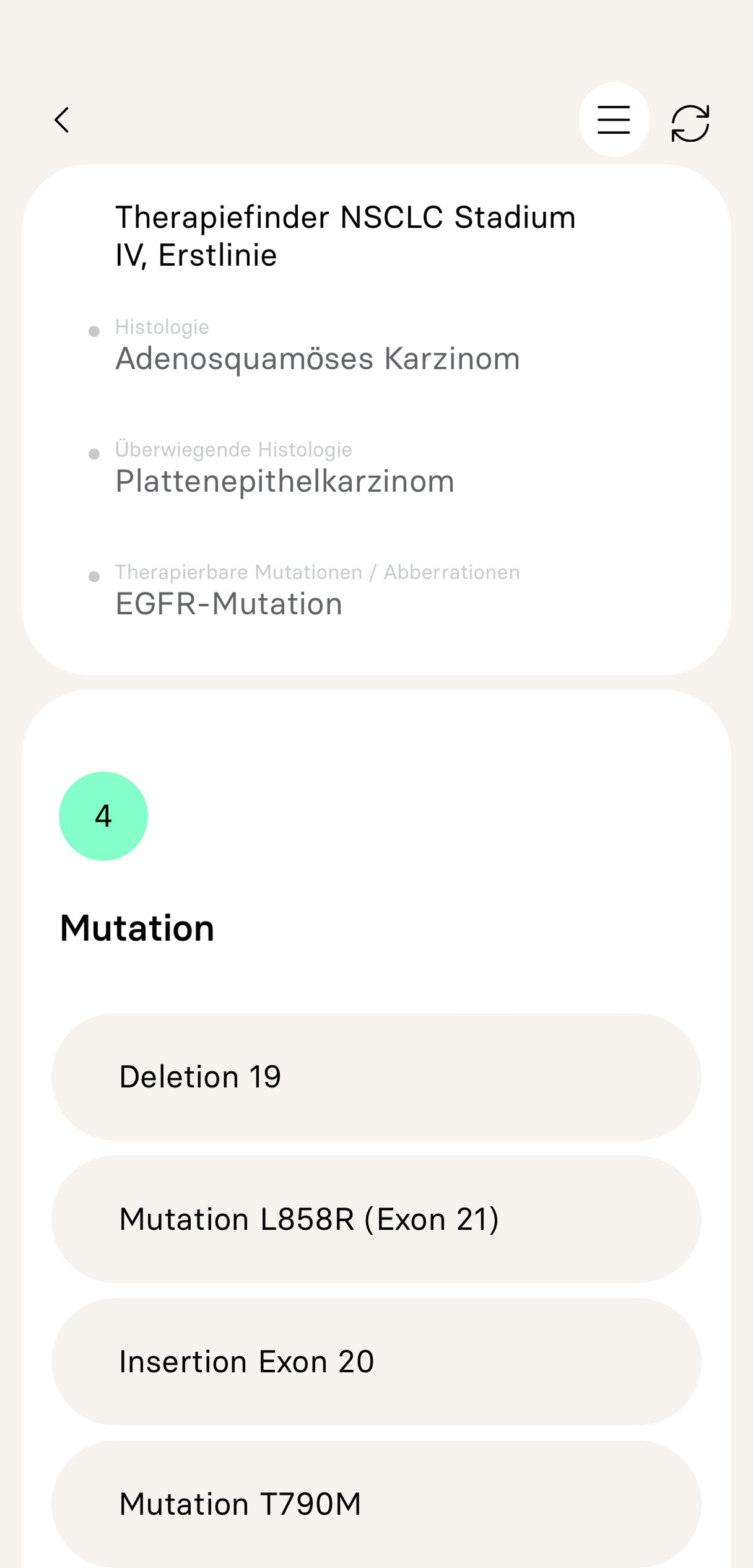 Mutation spezifizieren